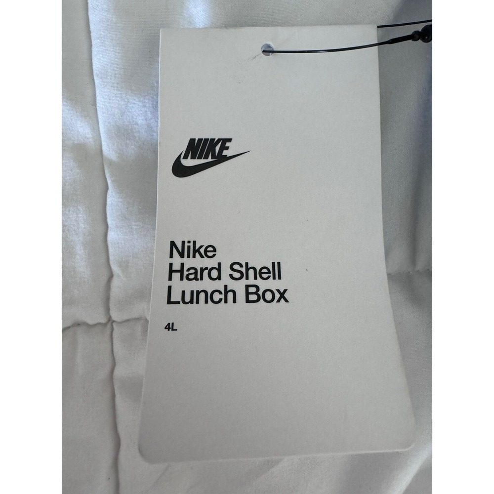 New Nike Futura Fuel Pack Lunch Box Insulated Hard Shell Black Camo School - Picture 4 of 11